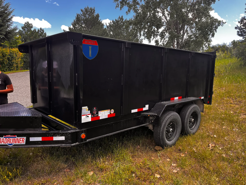 7 x 14 Dump Trailer - 10k Capacity